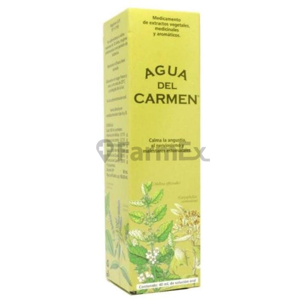 Agua del Carmen x 100 mL Farmex-Fonasa-Persistente